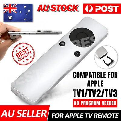 $5.95 • Buy Remote Control Compatible For Apple TV1 TV2 TV3 Universal Replacement Infrared