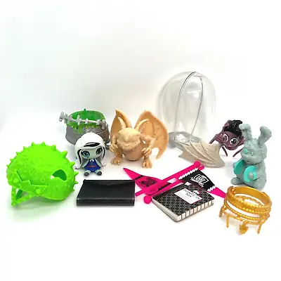 Monster High Assorted Accessories And Pets Lot • $37.99