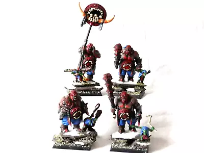 A23 Warhammer Ogre Kingdoms Army -  Painted Ironguts Plastic Models • £35