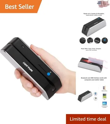 Mini Portable Bluetooth Magnetic Stripe Card Reader Writer - Wireless & Compact • $379.99