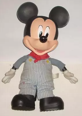 Disney Store Mickey Mouse Clubhouse Talking Train Conductor Mickey Doll & WORKS • $19.99