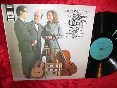 1967 UK NM CBS 72678 STEREO John Williams (7) - Haydn* / Paganini* – Guitar Quar • £2