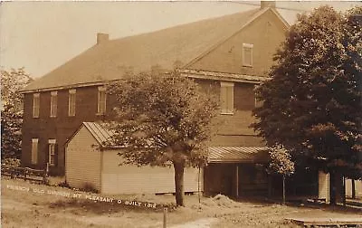 E84/ Mt Pleasant Ohio RPPC Postcard Jefferson County 1907 Friends Old Church • $32.20