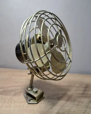 VINTAGE Truck METAL BLADE FAN 24V HOT ROD Hot Rad Wagon Dash Column Defrost  24V • $169