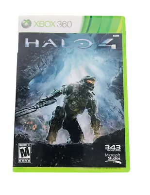 Xbox360 Halo 4 Video Game 2 Disc Set 2012 Battle War Mature 343 Industries Bx2 • $4.79