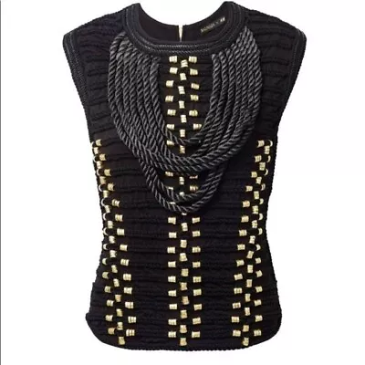 Women’s H&M X Balmain Paris New Rope Vest United States Size 4 • $290