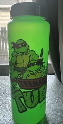 1988  Vintage Vintage Teenage Mutant Ninja Turtles Tmnt Water Bottle • $0.99