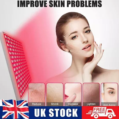£30.95 • Buy Anti-Aging 225 Led Therapy Panel 660nm 850nm Infrared Therapy Light Lamp 45W