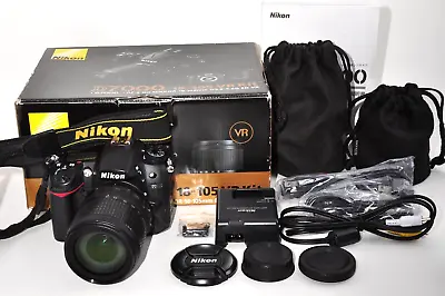 [Near MINT] Nikon D7000 16.2MP Digital SLR Camera Black Kit AF-S DX VR 18-105mm • $1275.81