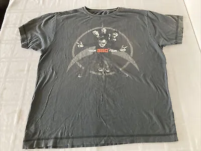 U2 360 World Tour Band Shirt Double Graphics Mens Sz XL Gray TS2 • $25.99