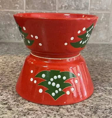 Waechtersbach~Christmas Tree~2  X 4¾  Soup-Dessert Bowls ~Germany • $24.99