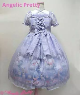 Angelic Pretty Milky Swan Mini Sleeve Dress Lolita • $292.14