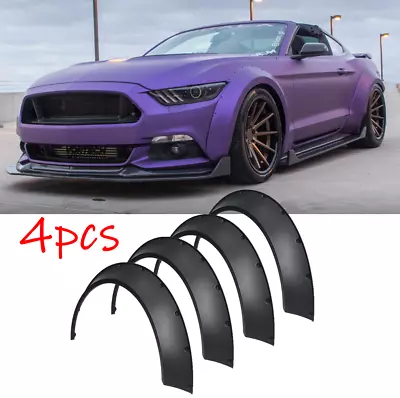 Extra Wide Fender Flares Wide Body Kit Wheel Arches For Ford Mustang 2015-2023 • $99.19