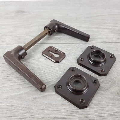 £29.95 • Buy Vintage Bakelite Lever Door Handles Art Deco Antique 1930's Reclaimed Salvage