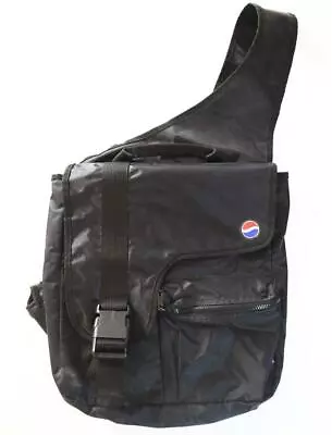 Vintage '96 Collectable Pepsi Shoulder Backpack Sling Cross Body Chest Bag Black • $79.95