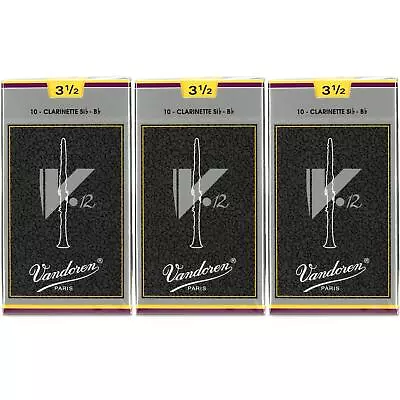 Vandoren V12 Bb Clarinet Reed - 3.5 (30-pack) • $98.79