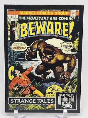 Beware 2023 Strange Tales Marvel Fleer Ultra Midnight Sons #ST14 Silver Insert • $3.99