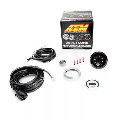 AEM Electronics 52mm Digital Wideband O2 UEGO AFR Gauge (Sensor NOT Included) • $105.50
