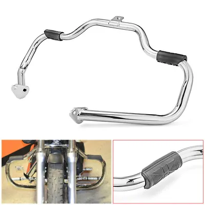 Mustache Engine Guard Crash Bar For Harley Touring Road King Electra Glide 97-08 • $89.99