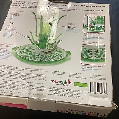 Munchkin Sprout Drying Rack - Up To 12 Bottles - Open/Damaged  Box • $15
