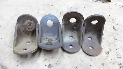 1913 1925 Model T Ford BODY TO FRAME BRACKETS Original Small Set Of 4 Mounts  • $75