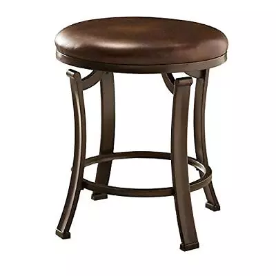  Furniture Hastings Backless Vanity Stool Antique Brown  • $86.62