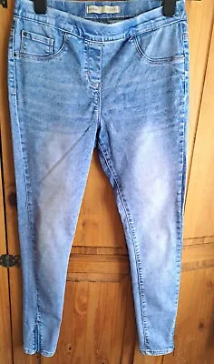 £4.99 • Buy A Pair Of Stonewash Jeggings  By George Size 10