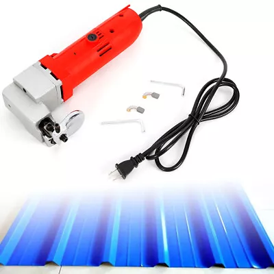 110V Electric Sheet Shear Metal Cutting Heavy Duty Tin Shears Cutter Scissors • $40.01