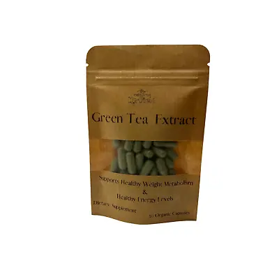 Green Coffee Bean 100% Organic Capsules 500 Mg Quantity 30 • $9.50