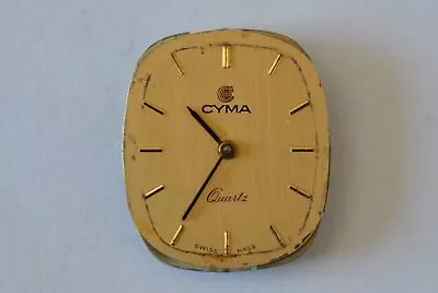 Original CYMA ETA 278.002 Movement & Dial UNTESTED (ref.1/2560) • $9.23