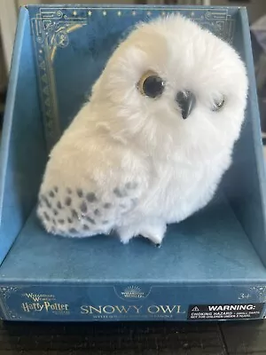 Universal Studios Harry Potter Hedwig Snowy Owl Shoulder Plush Sound & Movement • $52