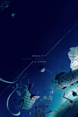 GRAVITY By KEVIN TONG Mondo Screen Print Poster • $149