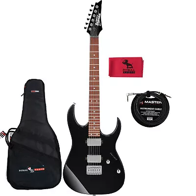 Ibanez GIO GRG121SP RG Guitar Black Night W/ Gig Bag Cable & Cloth • $314.99