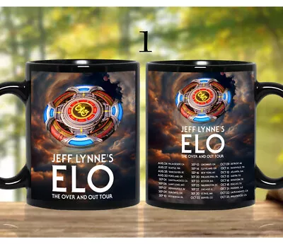 Custom Jeff Lynne's ELO Over And Out FINAL Tour 2024 Coffee Mug • $15.99