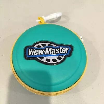 View-Master Carrying Case Storage Case Green 2003 With Keychain And Zipper Clean • $29.99