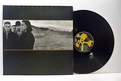 U2 The Joshua Tree LP EX/EX- U26 Vinyl Album Gatefold With Lyric Insert Uk • £33.75