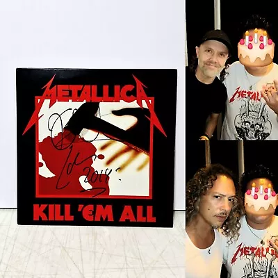 Metallica SIGNED Kill Em All Vinyl Lars Ulrich Kirk Hammett • $999