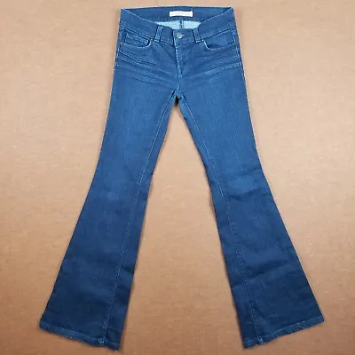 J Brand Love Story Flare Dark Wash Women's Jeans Size 26 Measured 28x32 • $32