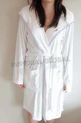 $39 • Buy Unisex Shawl Collar Luxurious Bathrobe Robe Dressing Gown Housecoat