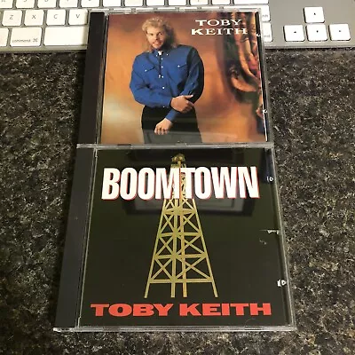 Toby Keith RARE OOP CD LOT Self Titled 1993 Boomtown MINT/MINT- DISCS Country • $7.95