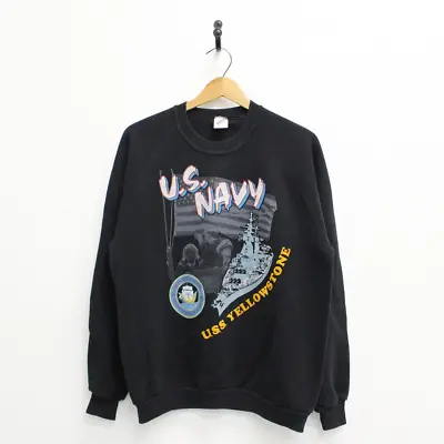 Vintage US United States Navy USS Yellowstone Sweatshirt XL • $47.60