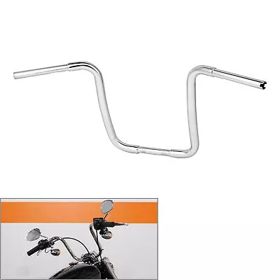 Rise 16  Ape Hangers Bar Handlebar Fit For Harley Dyna Softail Sportster XL • $89.99