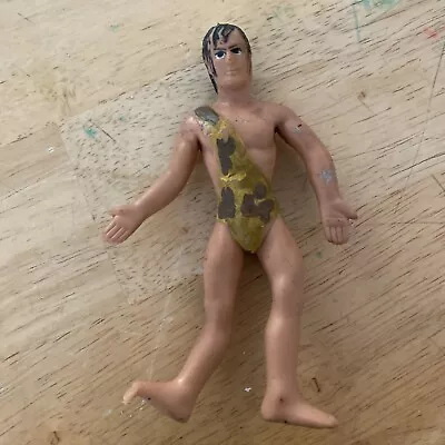 Vintage 1973 Tarzan Mego Bend 'N Flex Superheros 13cm • $15