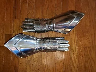 Medieval Armor Gauntlet Gloves Replica Pair For Cosplay & LARP • $87.50