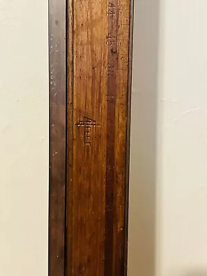 Antique Large 6 Feet Wooden Wood Ruler Collectible • $155