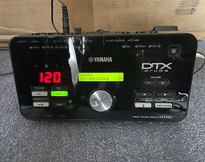 Yamaha DTX502 Drum Module / Mount Clamp / Power Cable / Wiring Loom • £200