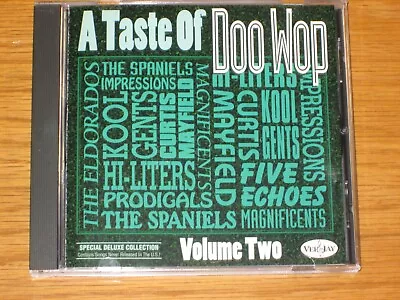 USED/VERY GOOD DOO WOP CD - VEE-JAY GROUPS -  A TASTE OF DOO WOP  Vol. 2 • $8.50