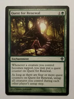 1x Magic The Gathering MTG Quest For Renewal ~NM Worldwake Uncommon X1 • $5.49