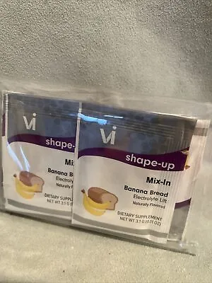 Vi Shape-up Mix-in NEW Banana Bread 15 Electrolyte Lift Packets Exp 4/25 • $13