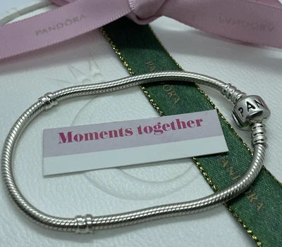 $44 • Buy PANDORA Bracelet With Clasp 18cm 590702 Authentic Ale 925